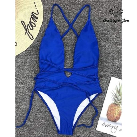 Odkirk Other - Odkirk Plunge High Waist One Piece